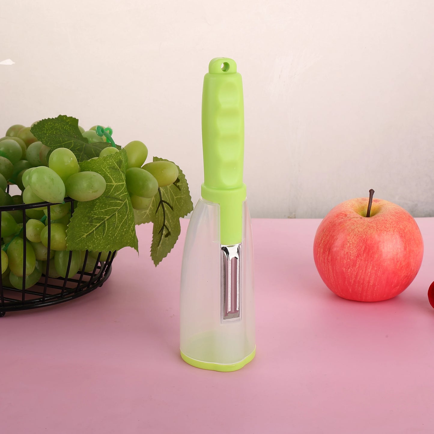 Conteneur Fruits Légumes Multi Fonction Acier Inoxydable Manuel Cuisine Eplucheur Premium Handheld Cylindre Carotte Concombre