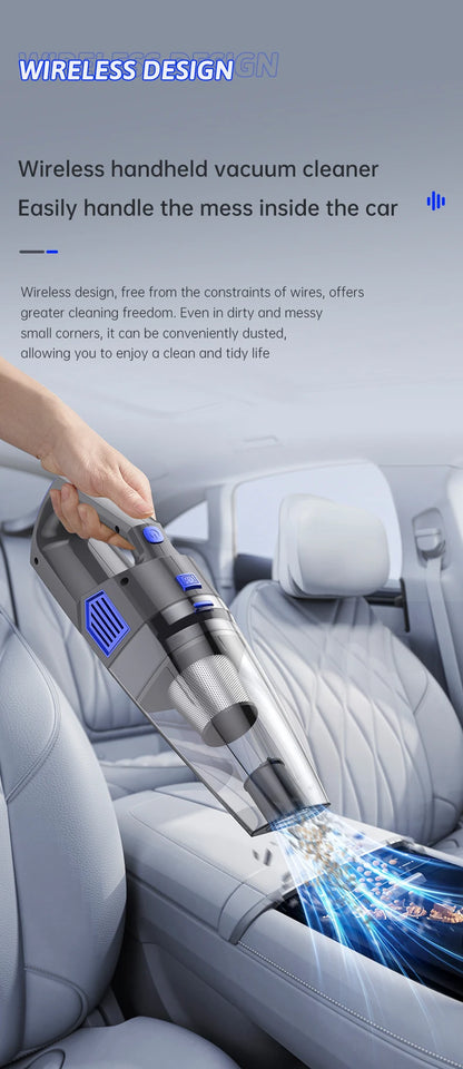 Aspirateur à main sans fil haute puissance Portable ABS corps outil de nettoyage électrique approvisionnement direct de l'usine pour un usage professionnel